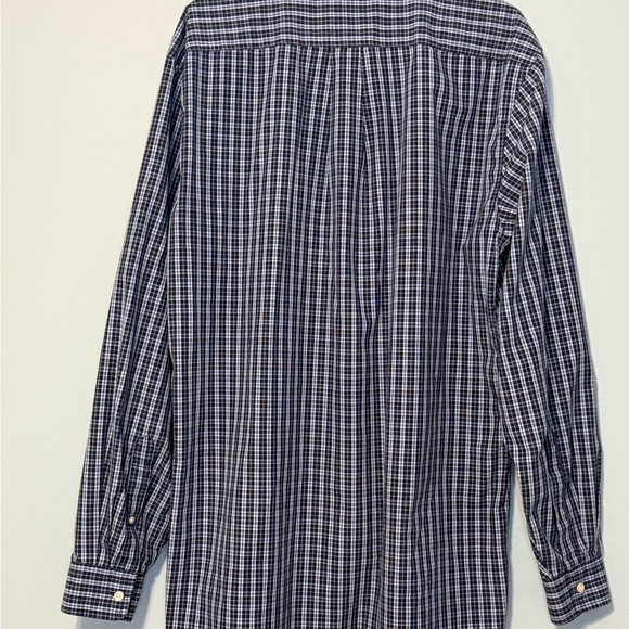 Polo Ralph Lauren Blue Plaid Men’s XLT Long Sleeve Button Down - Picture 3 of 9